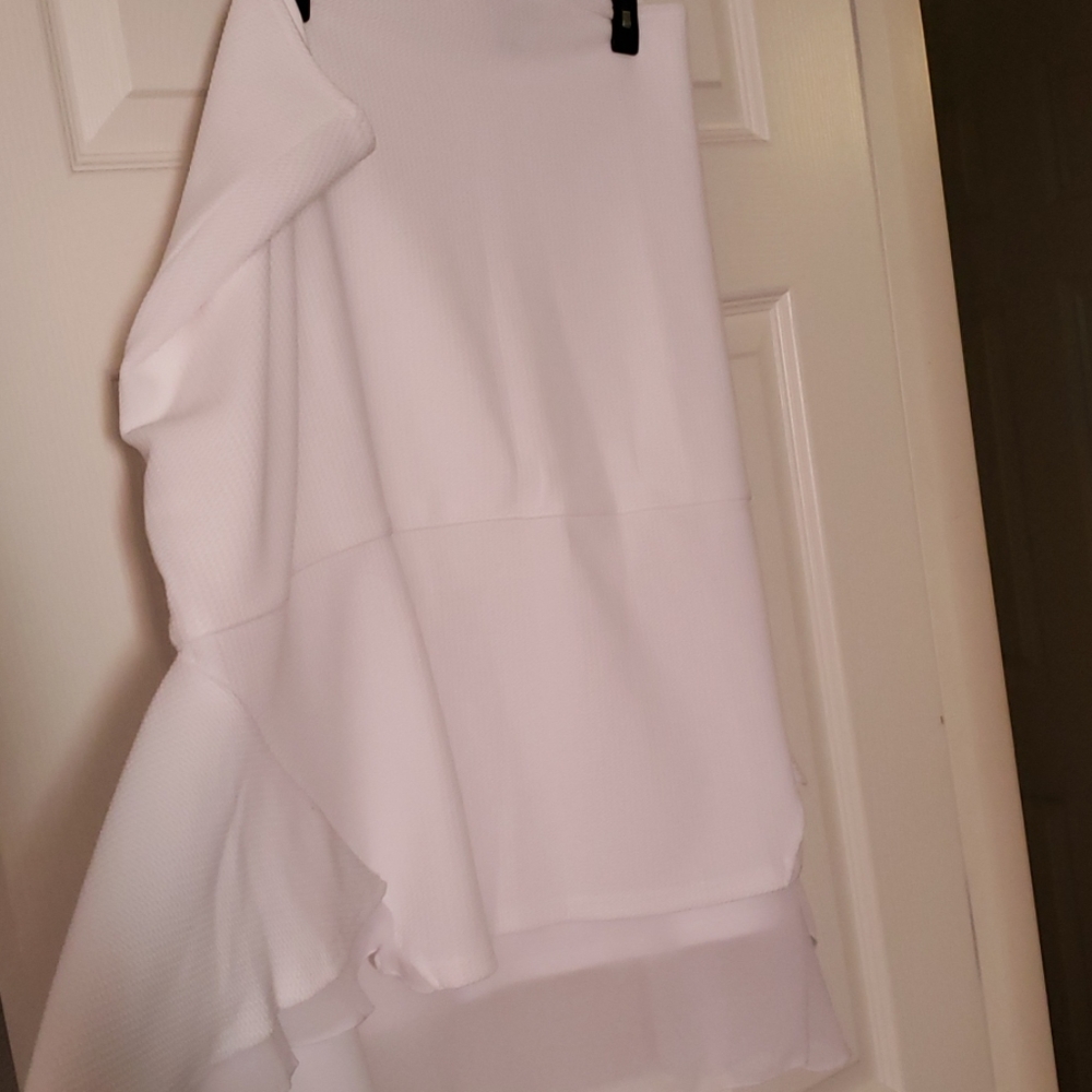 White dressy skirt